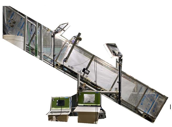 토석류 수로시험장비